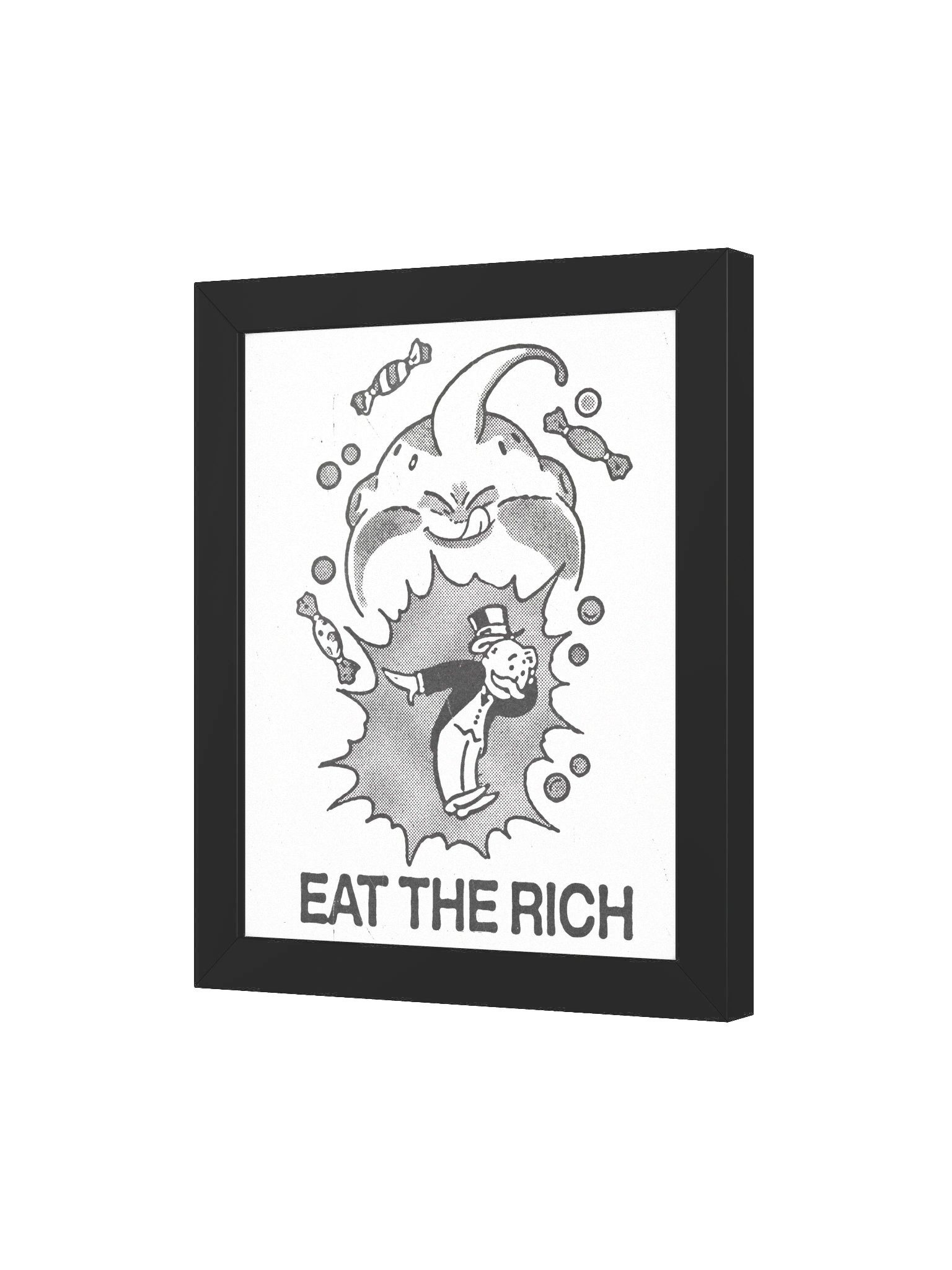 EAT THE R* ! Framed Print. product image (3)