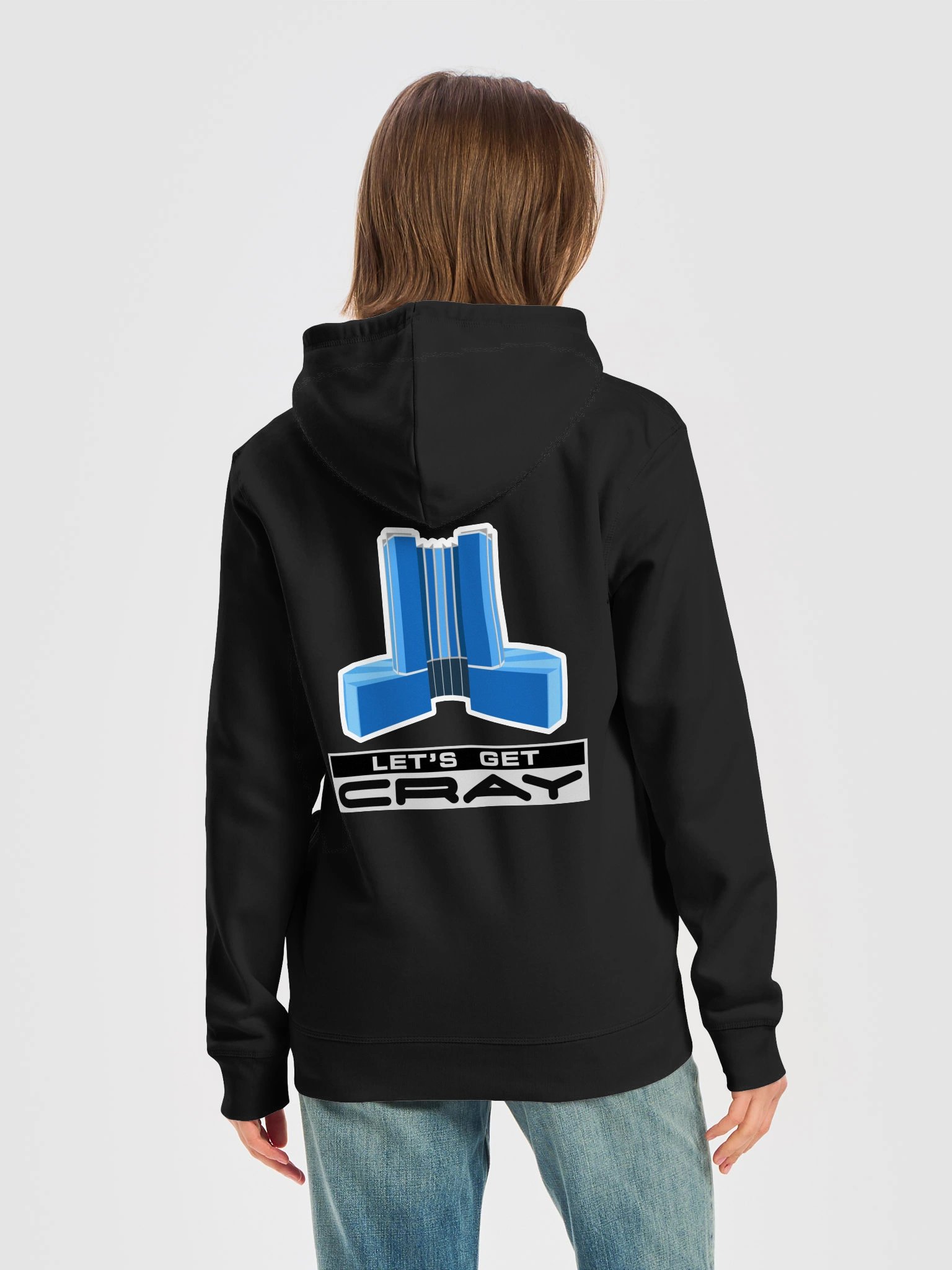 Let's Get CRAY Supercomputer (hoodie) product image (2)