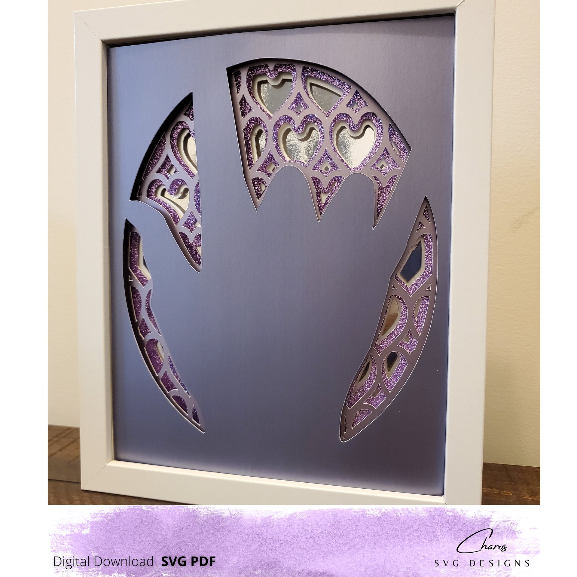 3D 5-Layer 'I Love You' in ASL SVG product image (6)