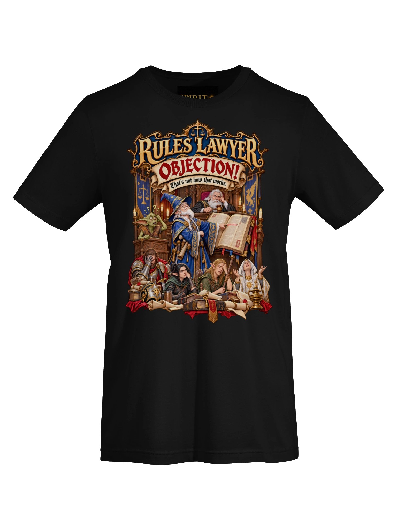 Rules Lawyer Fantasy Court Tee product image (50)