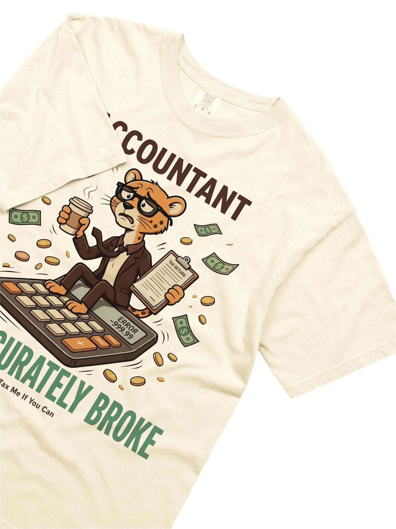 Accurately Broke Accountant Tee product image (1)