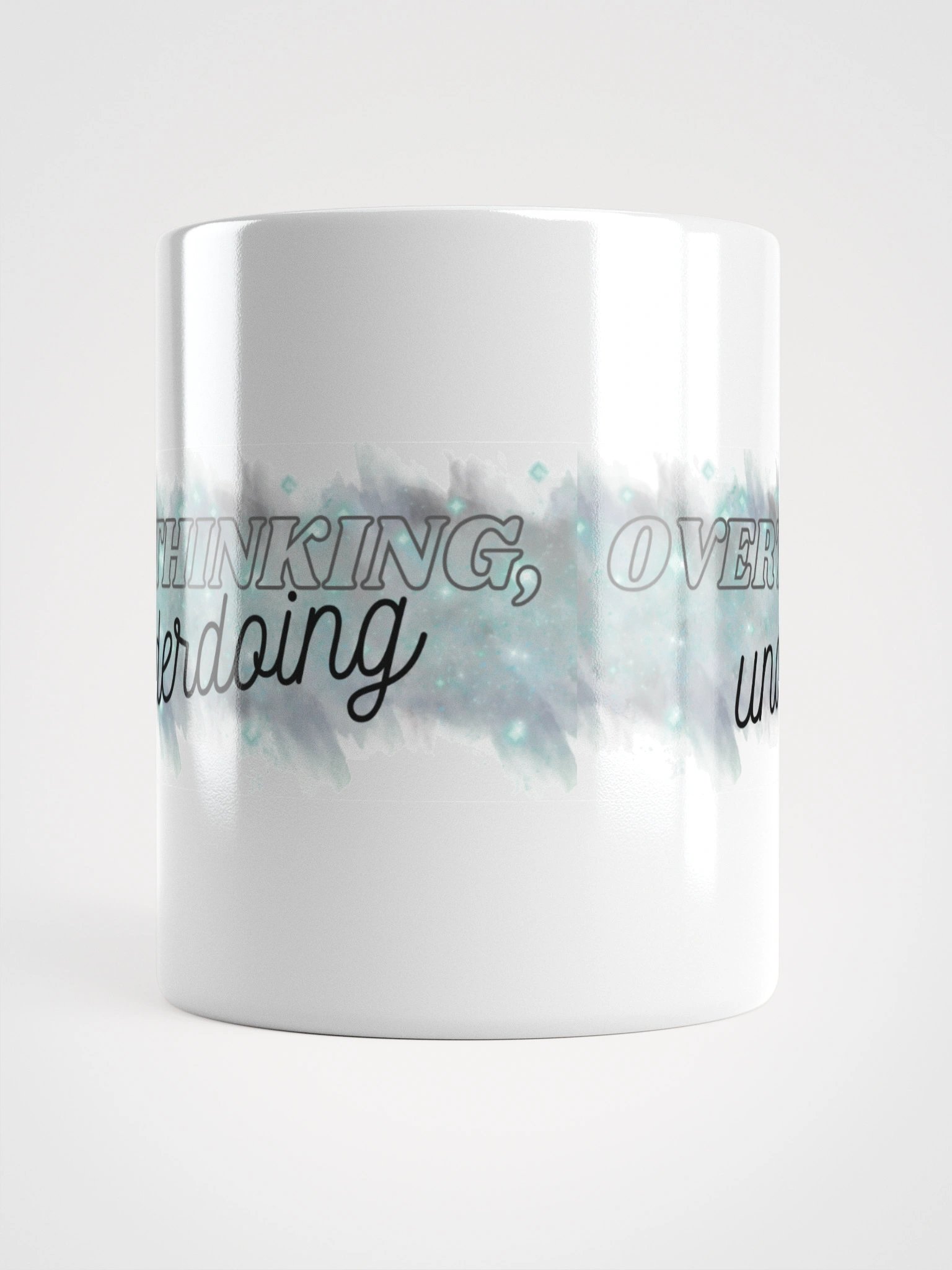Overthinking, Underdoing mug product image (5)