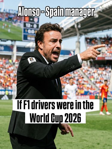 If F1 drivers were in the World Cup 2026 

#f1 #verstappen #football #worldcup #america