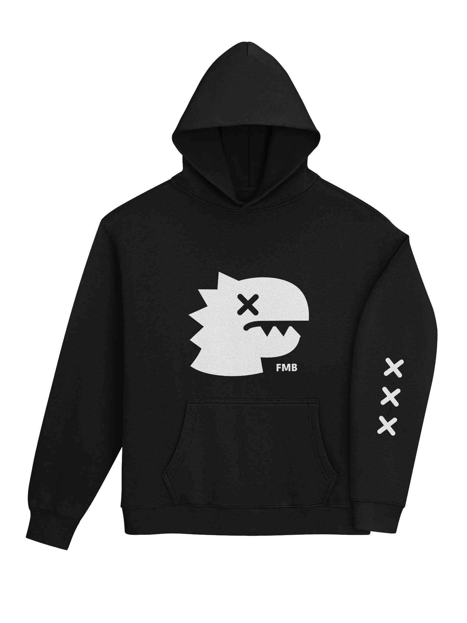 FMB | JETLAG DINO Premium Hoodie Black product image (4)