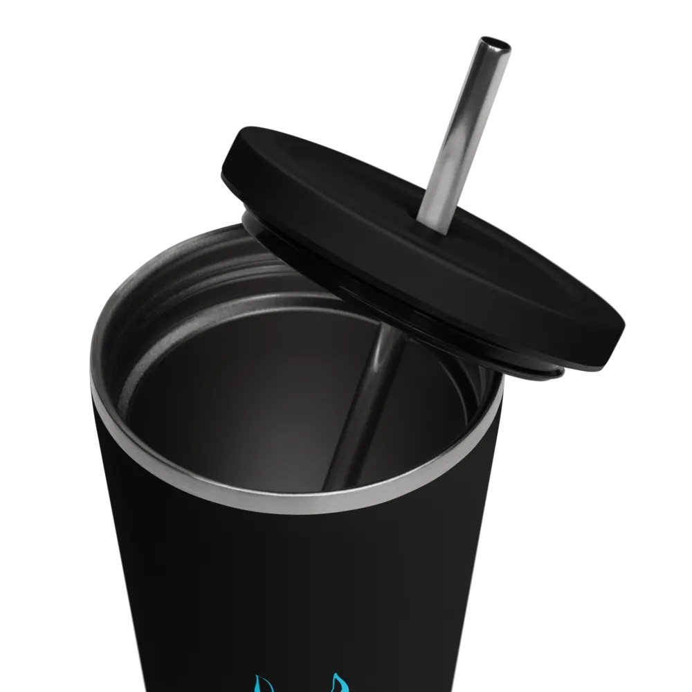 Horse Heartbeat Insulated Tumbler with a Straw product image (9)