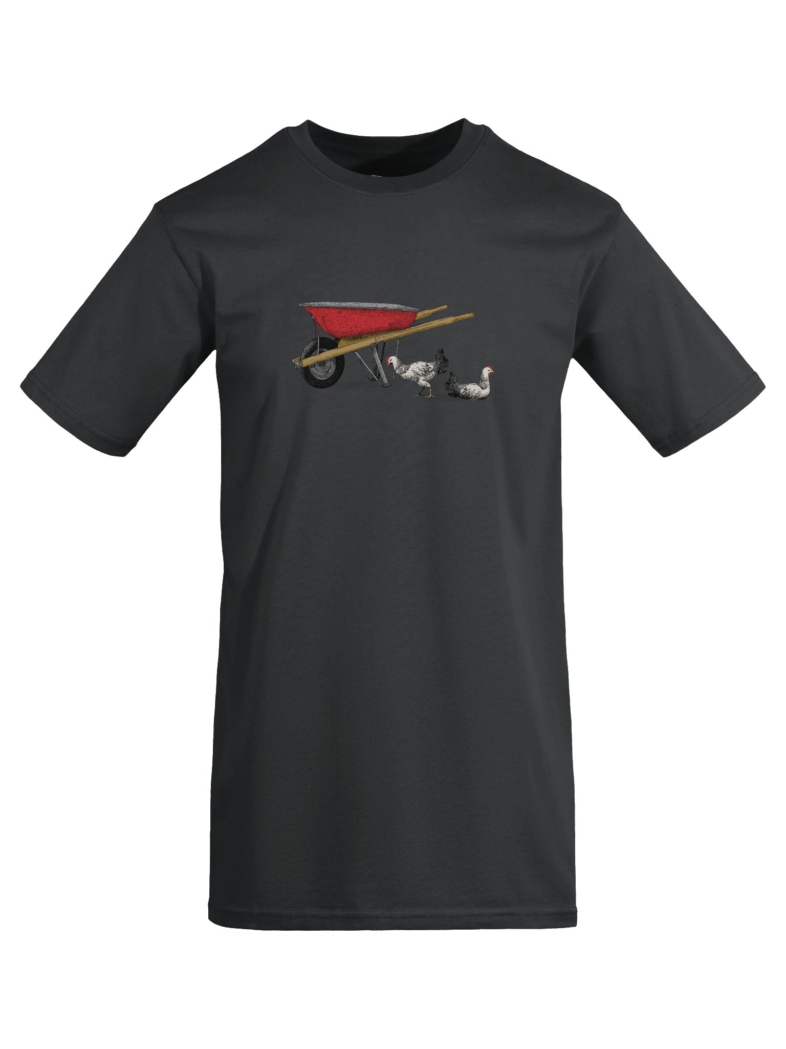 Wheelbarrow & Chickens product image (3)