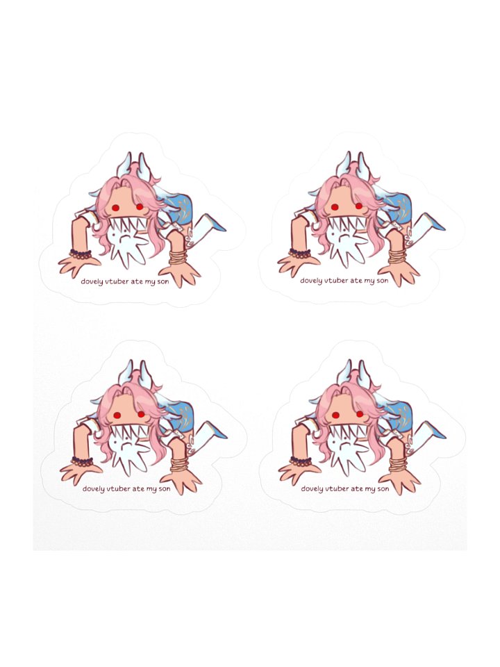 Dovely Ate My Son Sticker Sheet product image (1)