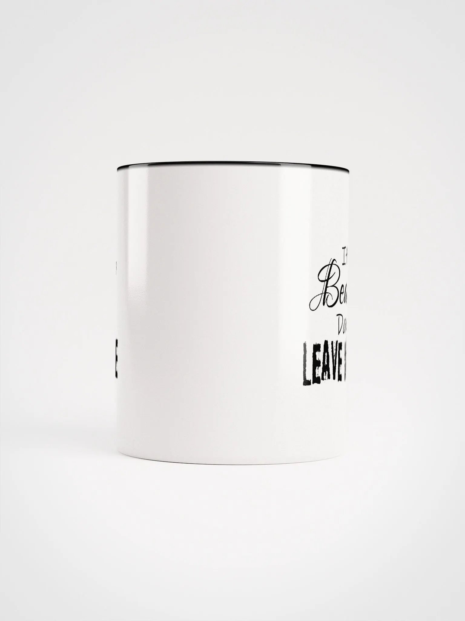 Leave Me Alone (Black Handle Mug) product image (5)