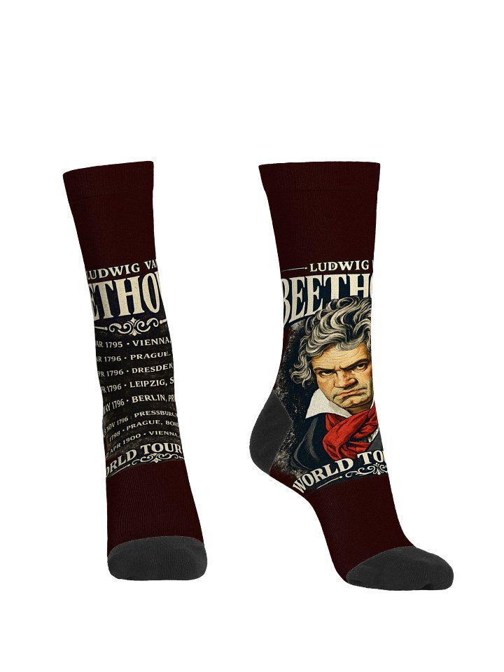 Beethoven World Tour 1800 Socks product image (2)