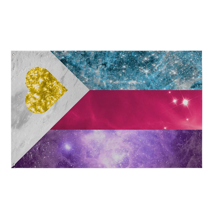 Poly Space Pride Flag product image (1)