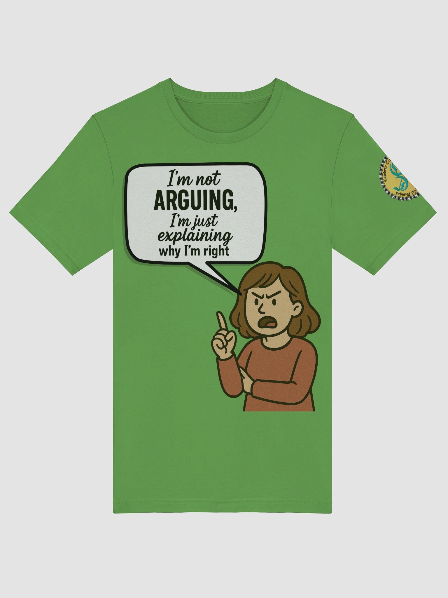 I'm not Arguing (Female) Bella+Canvas Supersoft T-Shirt Colors (4) product image (51)