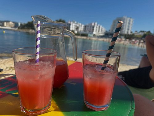 I don’t like reggae… I love reggae reggae beach though. I’m getting high just off the smell in here — proper aroma floating a...