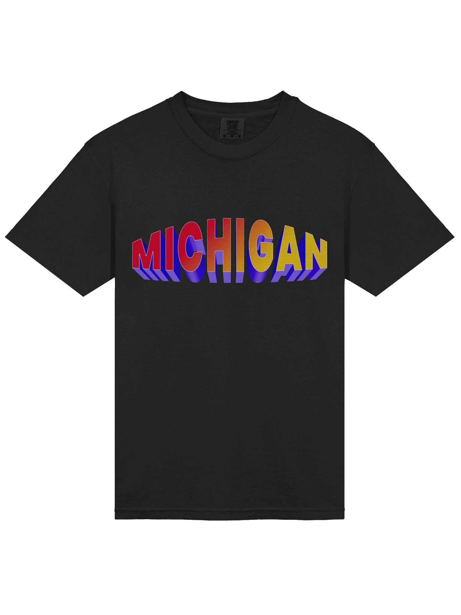 MICHIGAN 3D Gradient Tee product image (3)