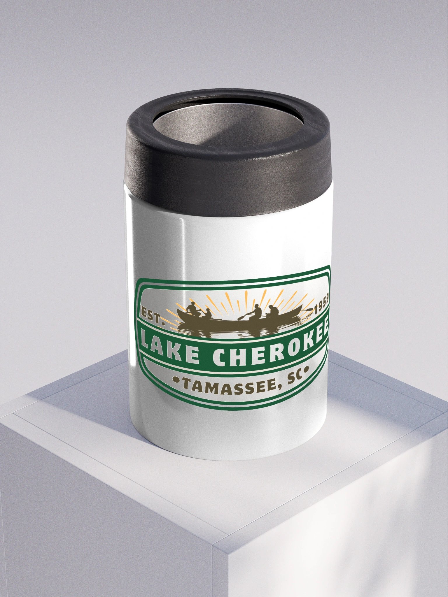 Stainless Steel LC Fishing Koozie product image (3)