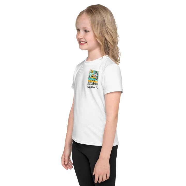 Sunshine Shores All-Over Print Kid's Tee - Cape May, NJ product image (2)
