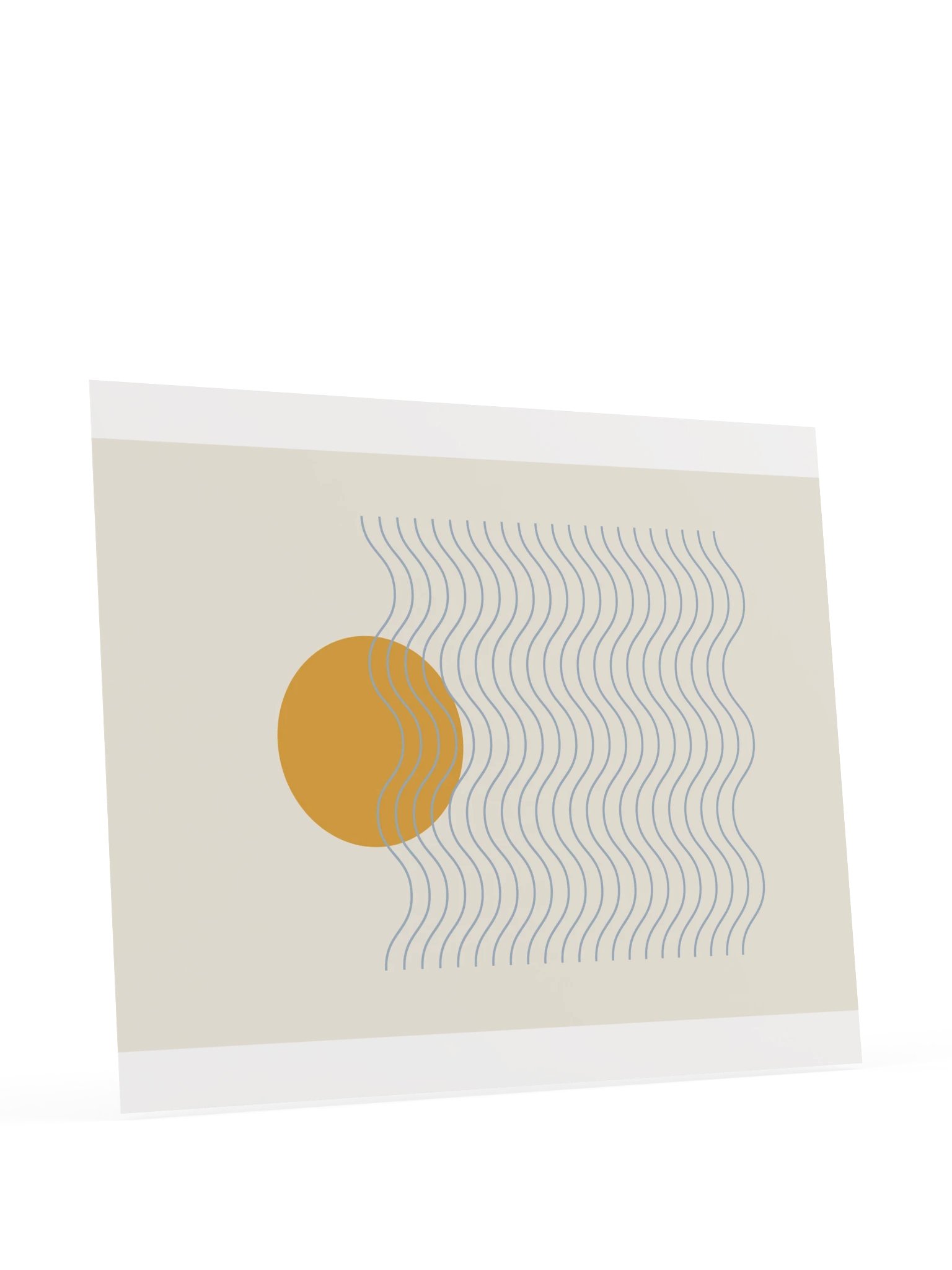 Ocean Waves Sunset Print | Coastal Bathroom Wall Art product image (11)