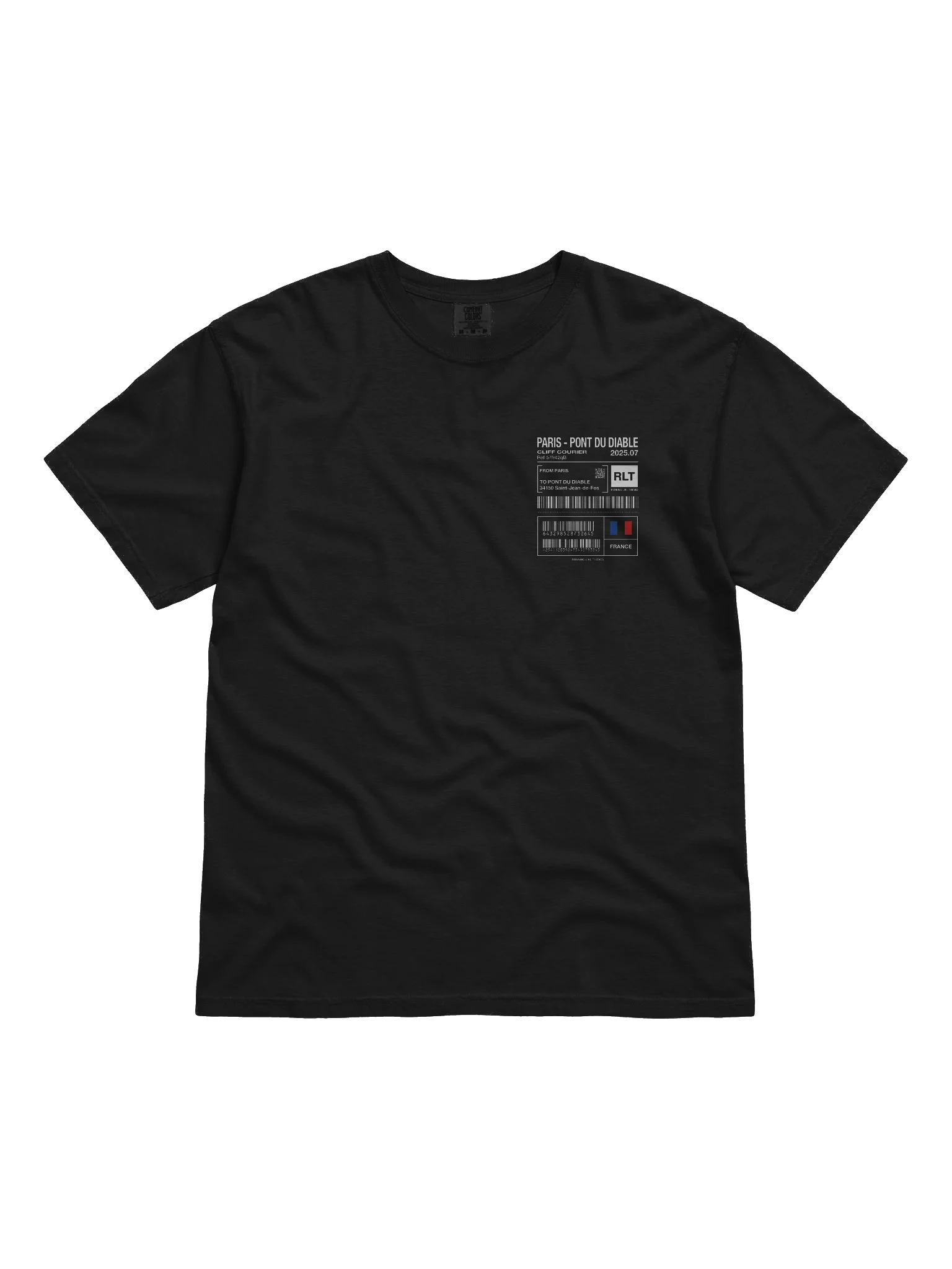 Pont du Diable Black T-Shirt product image (1)