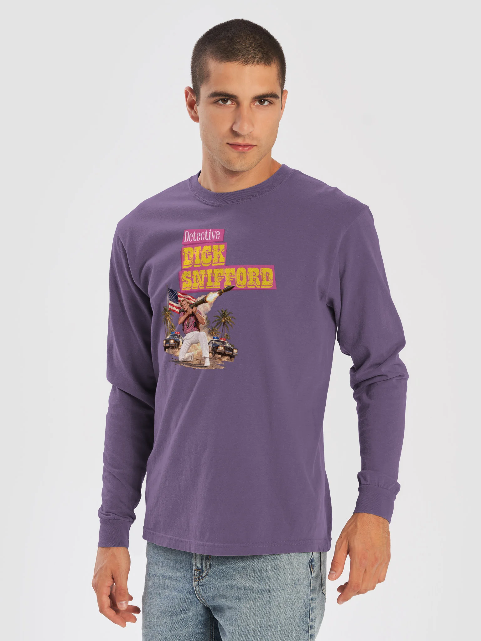 Dick Snifford Bazooka Long Sleeve T-Shirt product image (21)