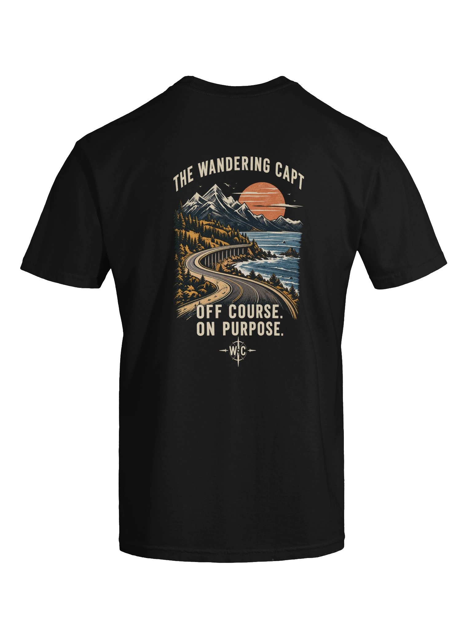 Off Course. On Purpose. Tee — The Wandering Capt product image (11)