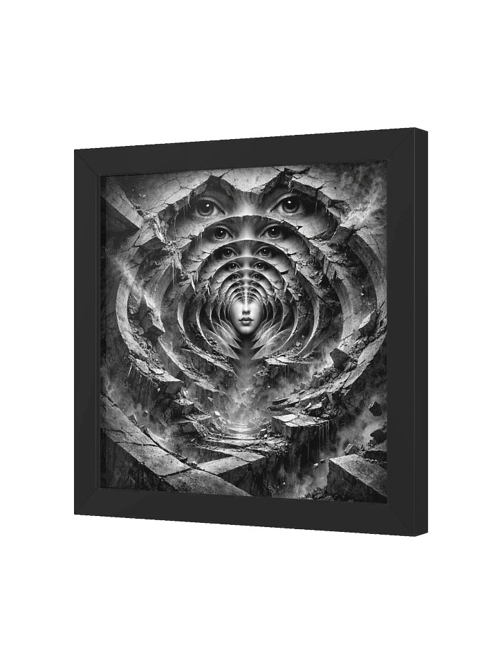 Surreal Architectural Portrait - Concrete Collapse Recursion product image (2)