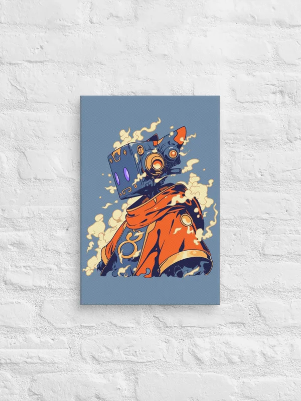 Blue Wizard Canvas Print - 12 x 18 product image (1)