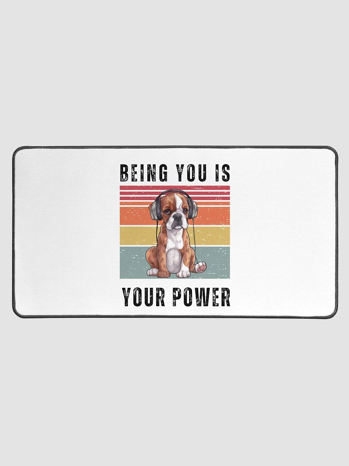 Serious Pup Desk Mat product image (1)