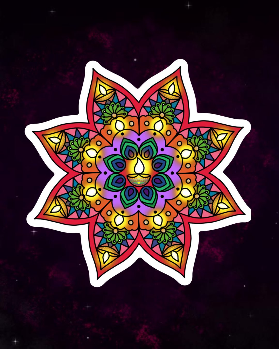 Diwali Diya Magnet product image (2)