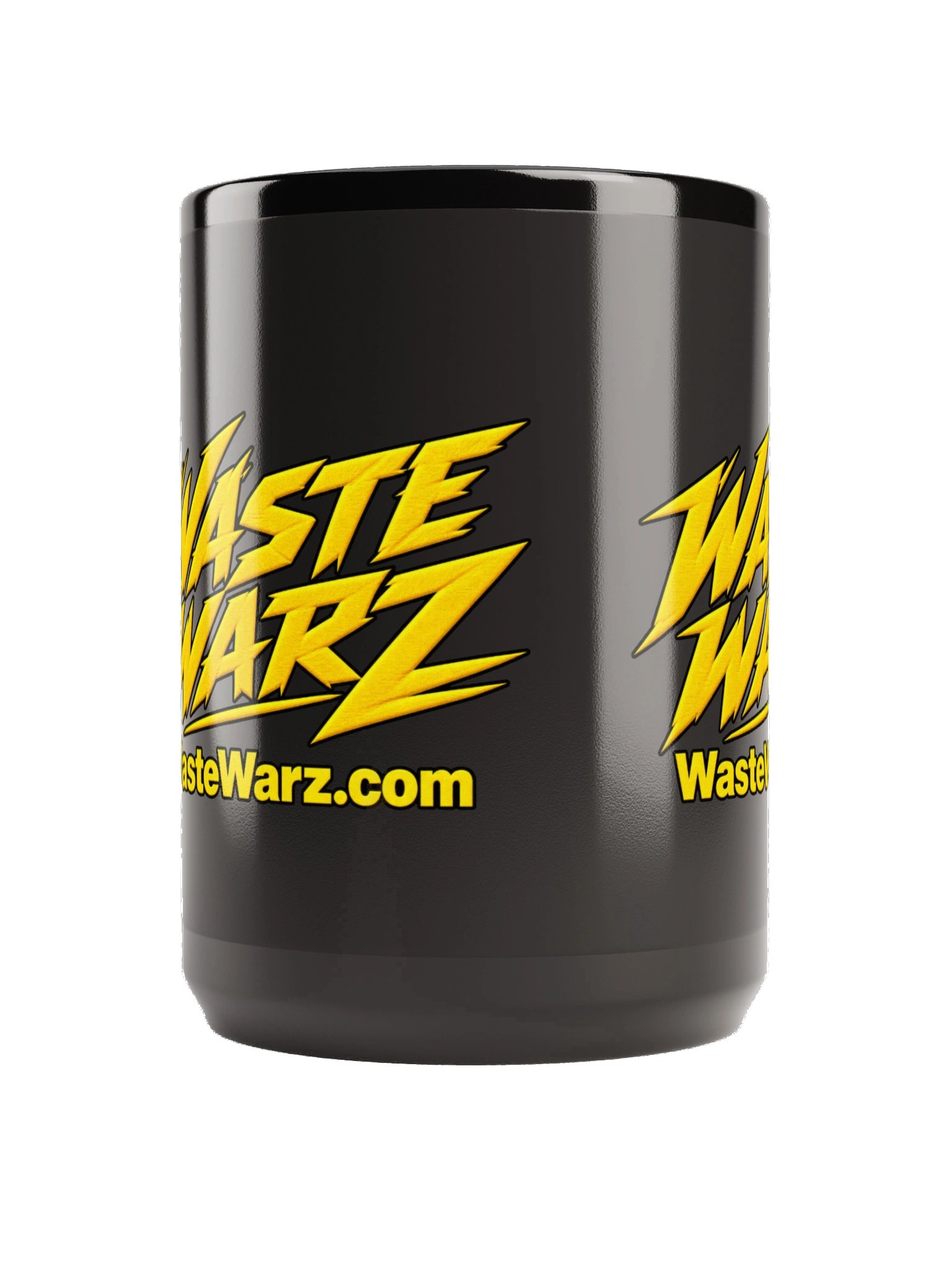 Waste Warz — 15 oz Black Coffee Mug product image (2)