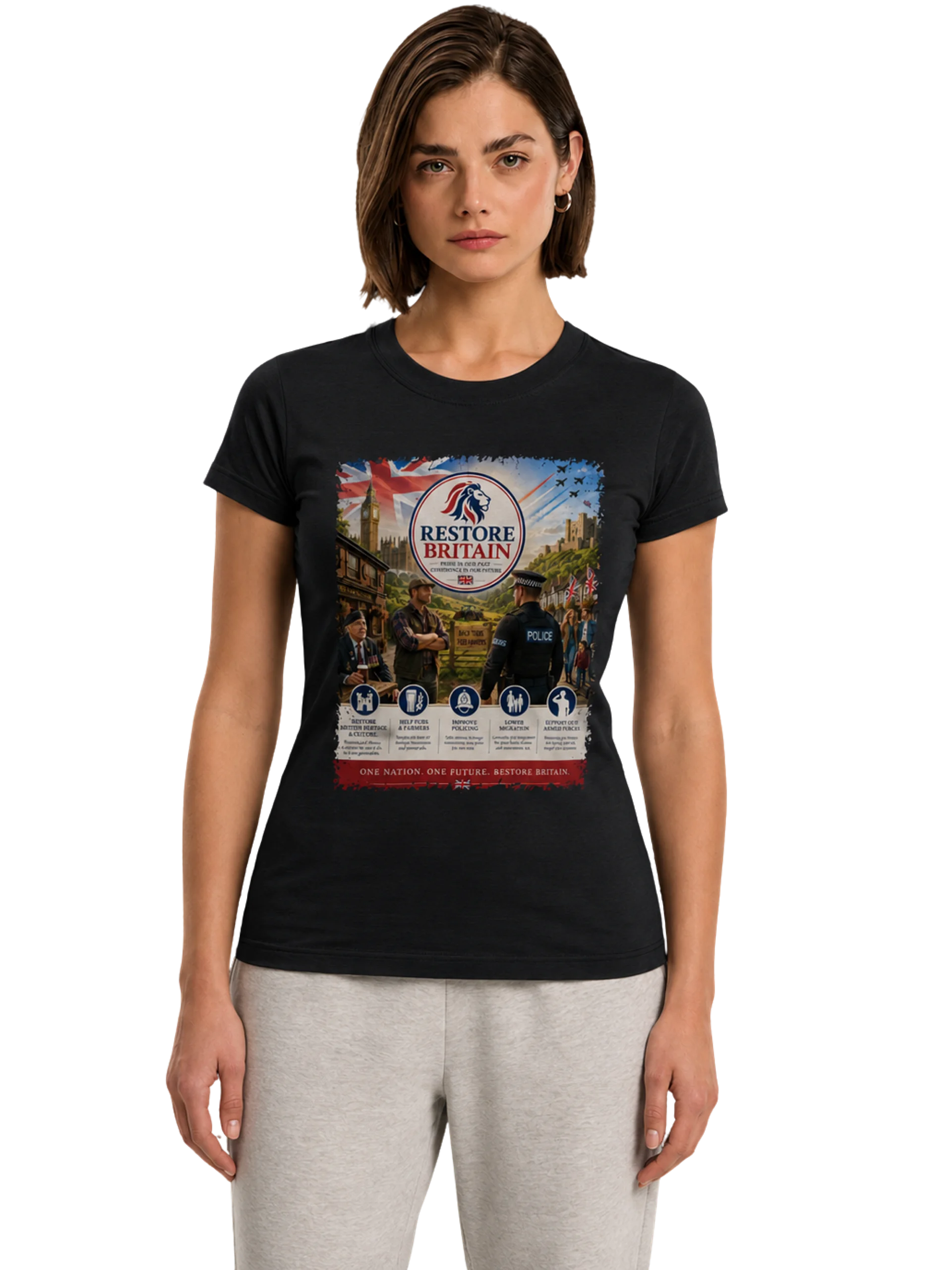Restore Britain Graphic Tee product image (1)
