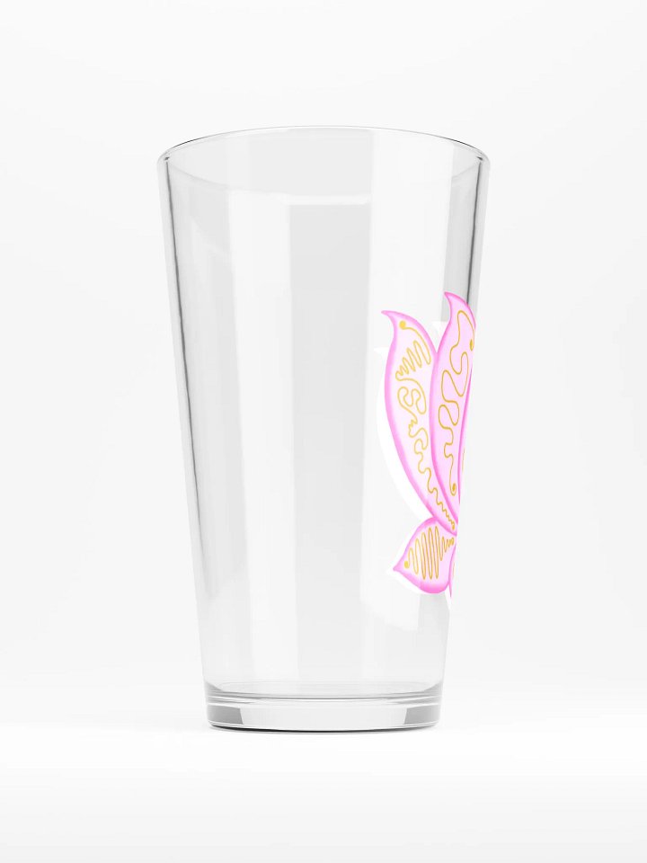 Golden Lotus Eye Shaker Pint Glass product image (2)