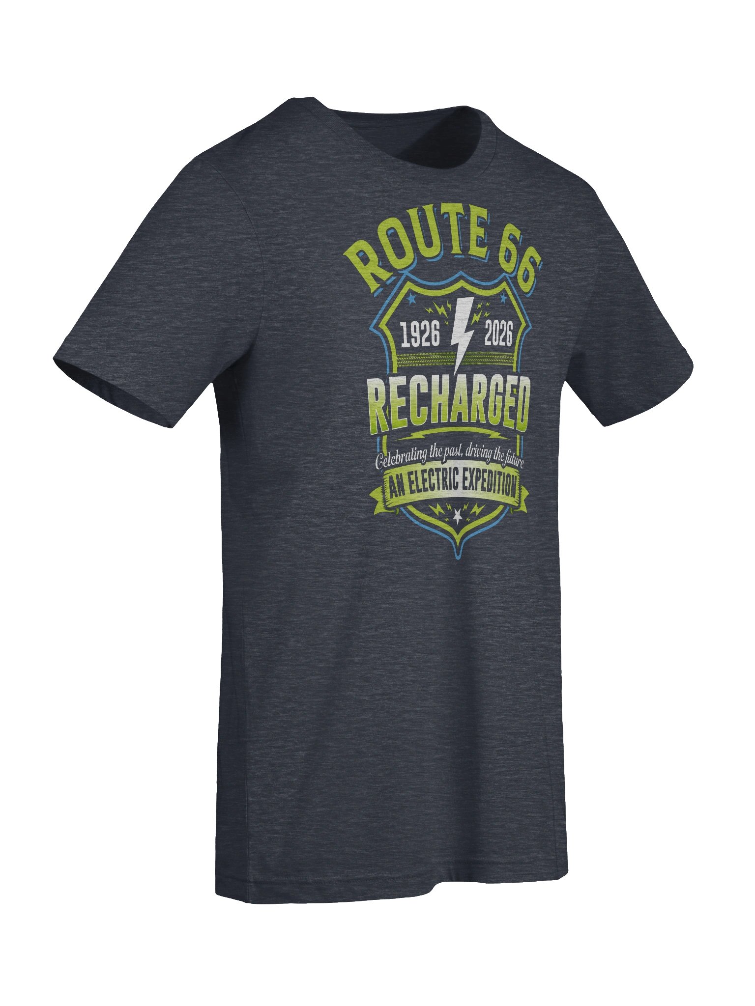 Route 66 Recharged Celebrating & Charging Lime & Teal (Unisex) product image (25)