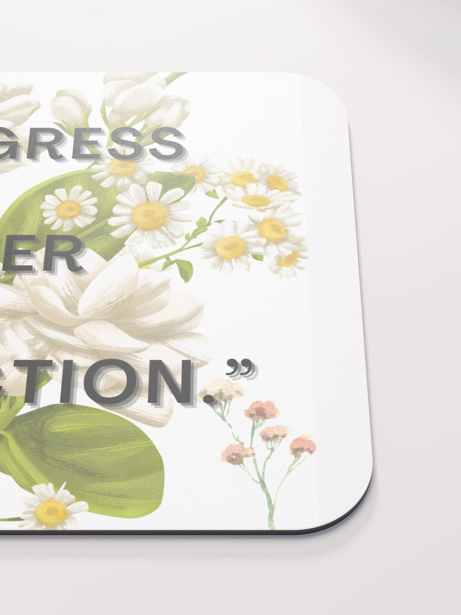 Floral Motivation Mouse Pad product image (5)