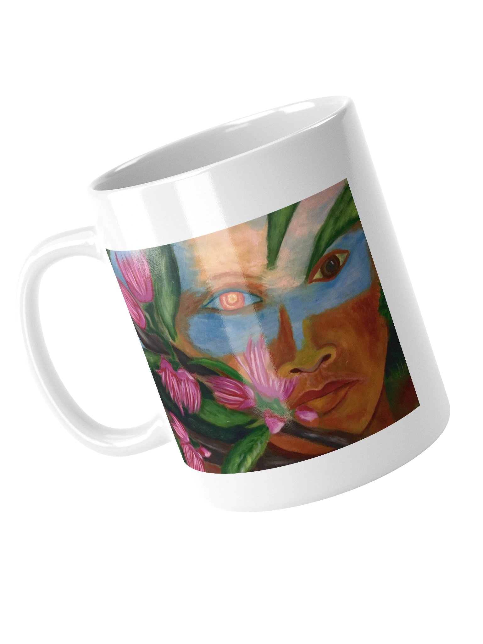 Sunrise White Glossy Mug product image (4)