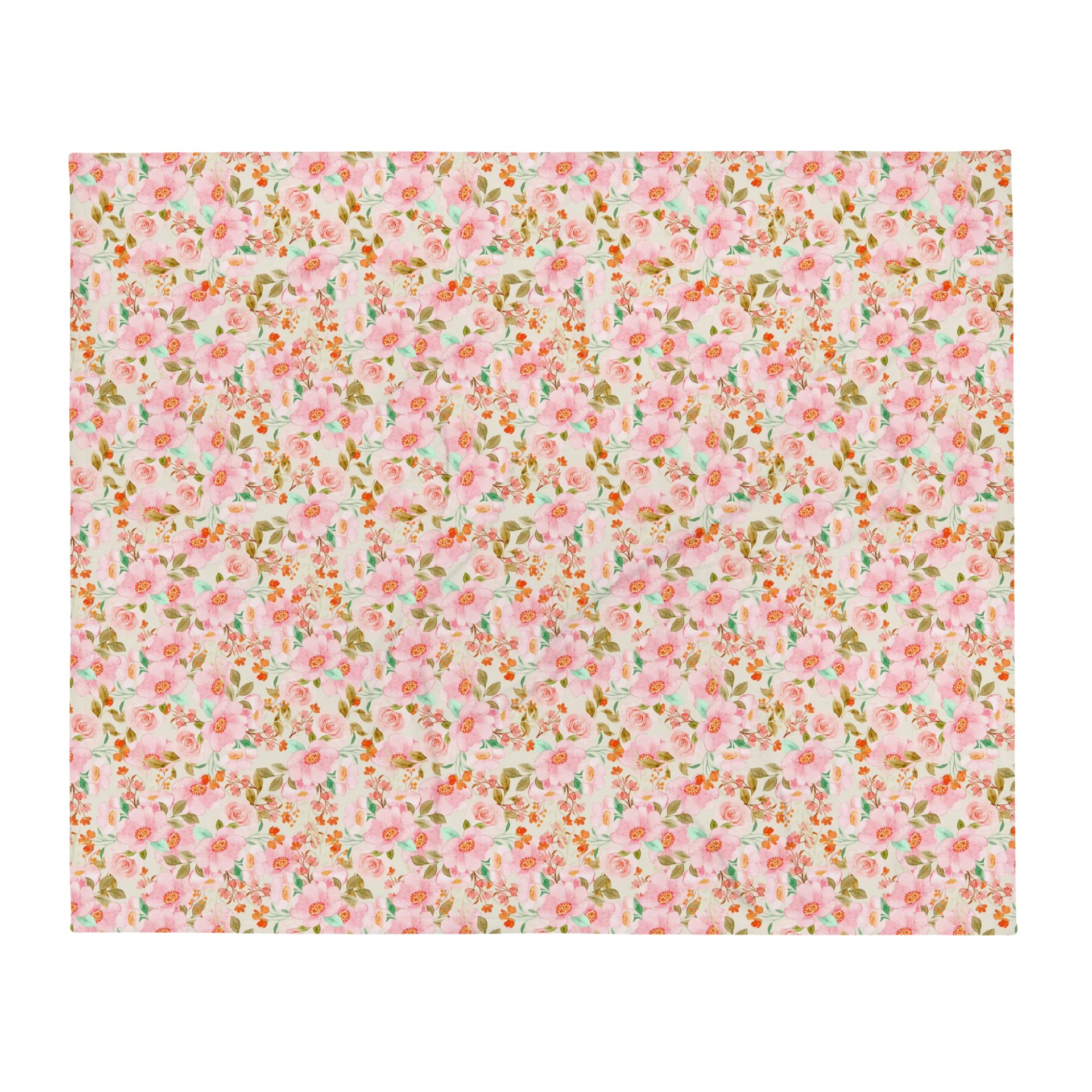 Pink Roses Blanket product image (1)