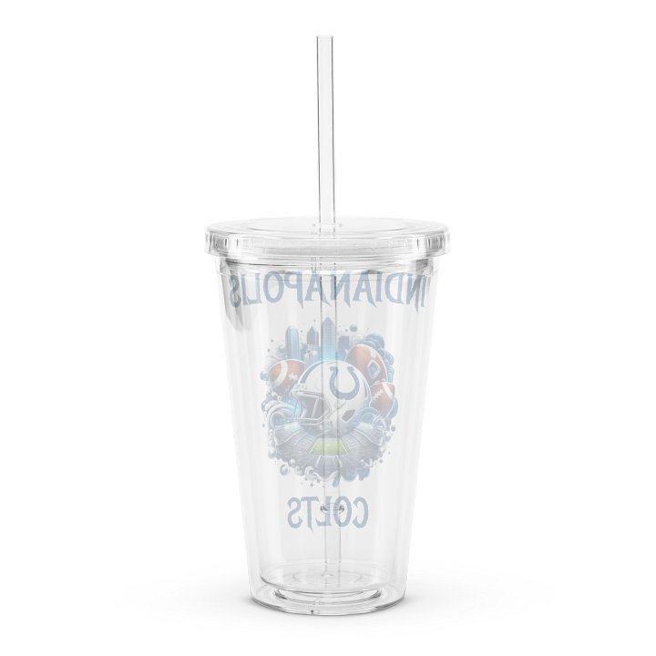 Indianapolis Cityscape Clear Tumbler (16 oz) product image (2)