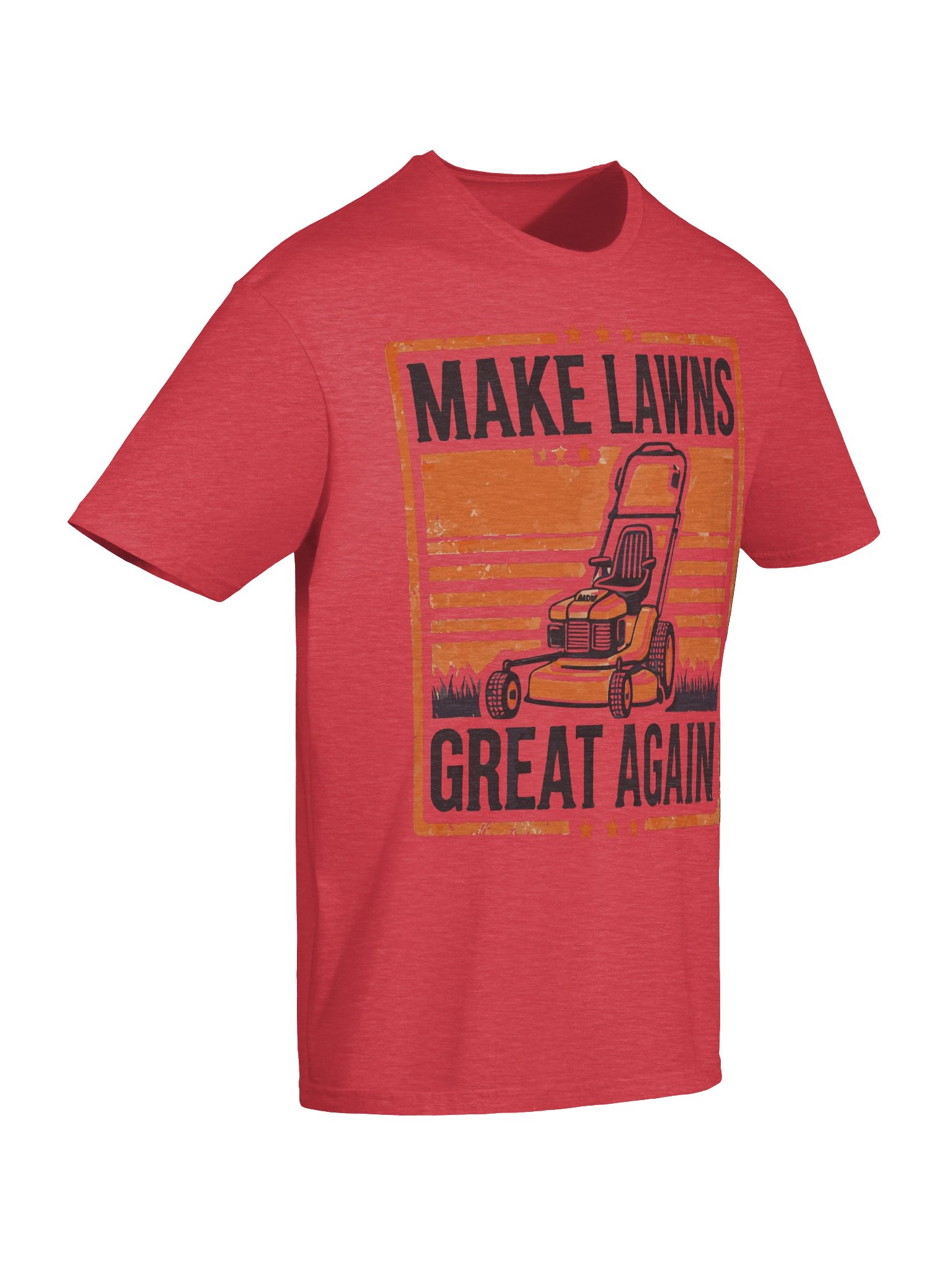 Make Lawns Great Again Shirt | Funny Lawn Mower Dad Tee | Father’s Day Gift for Lawn Care Dads product image (90)