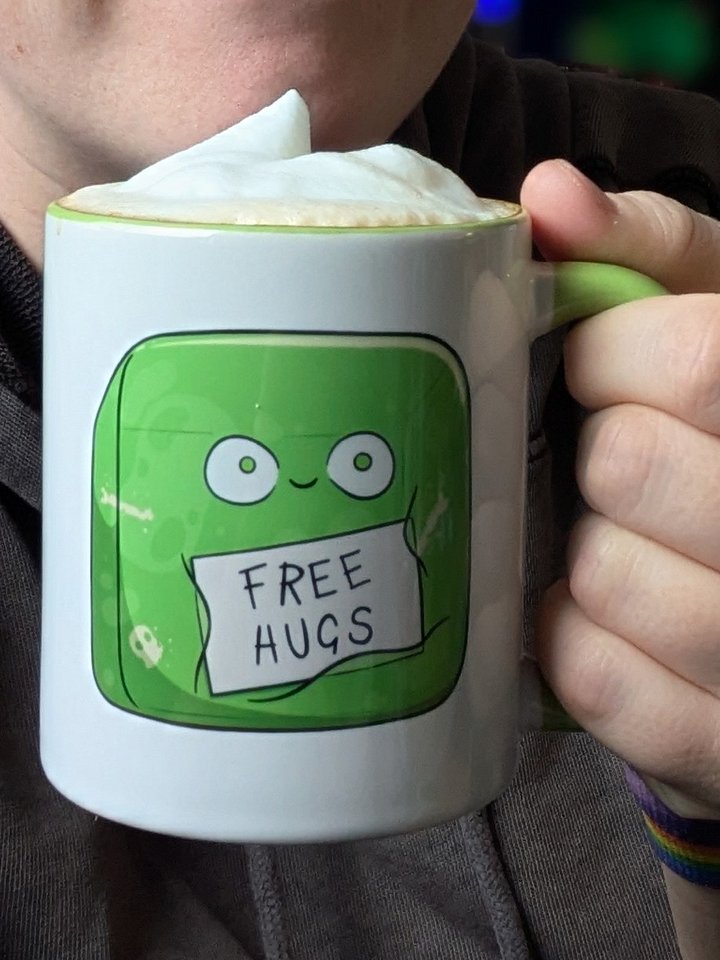 Free Hugs Gelly Cube | Mug product image (1)