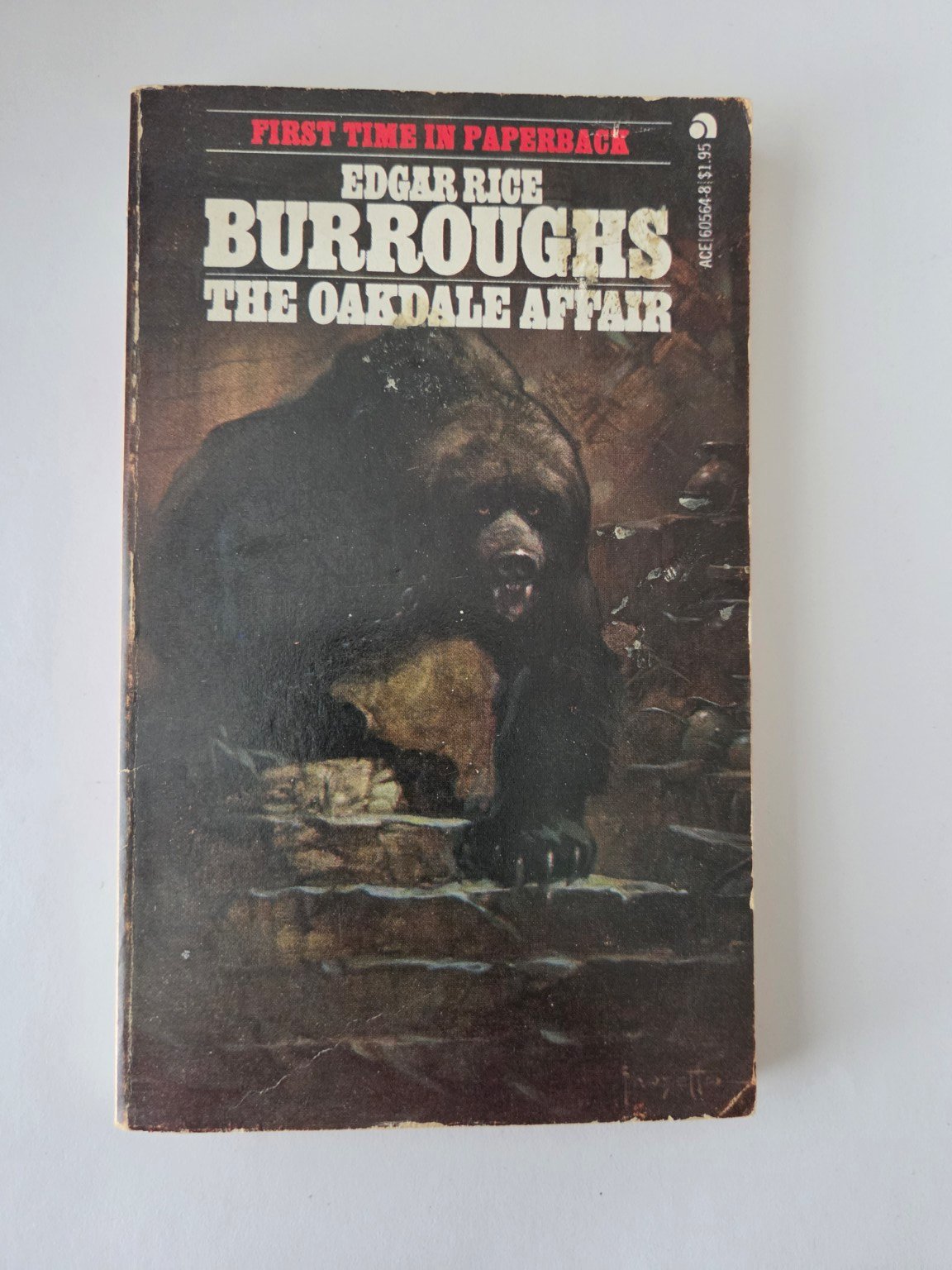 Vintage Edgar Rice Burroughs The Oakdale Affair – First Time in Paperback – Ace Books product image (1)