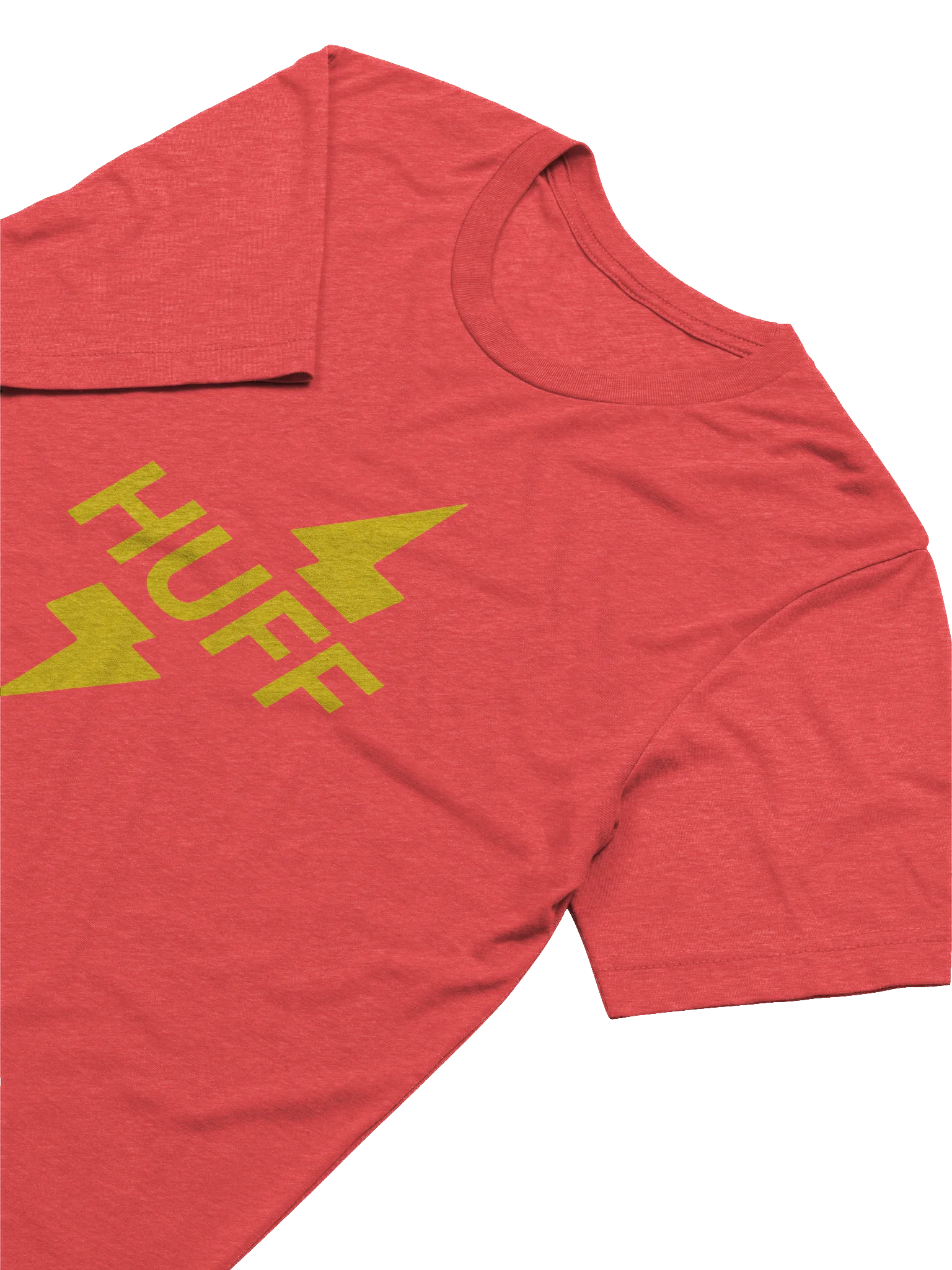 Huff Bolt Short Sleeve T-Shirt Red (Large Logo) product image (6)