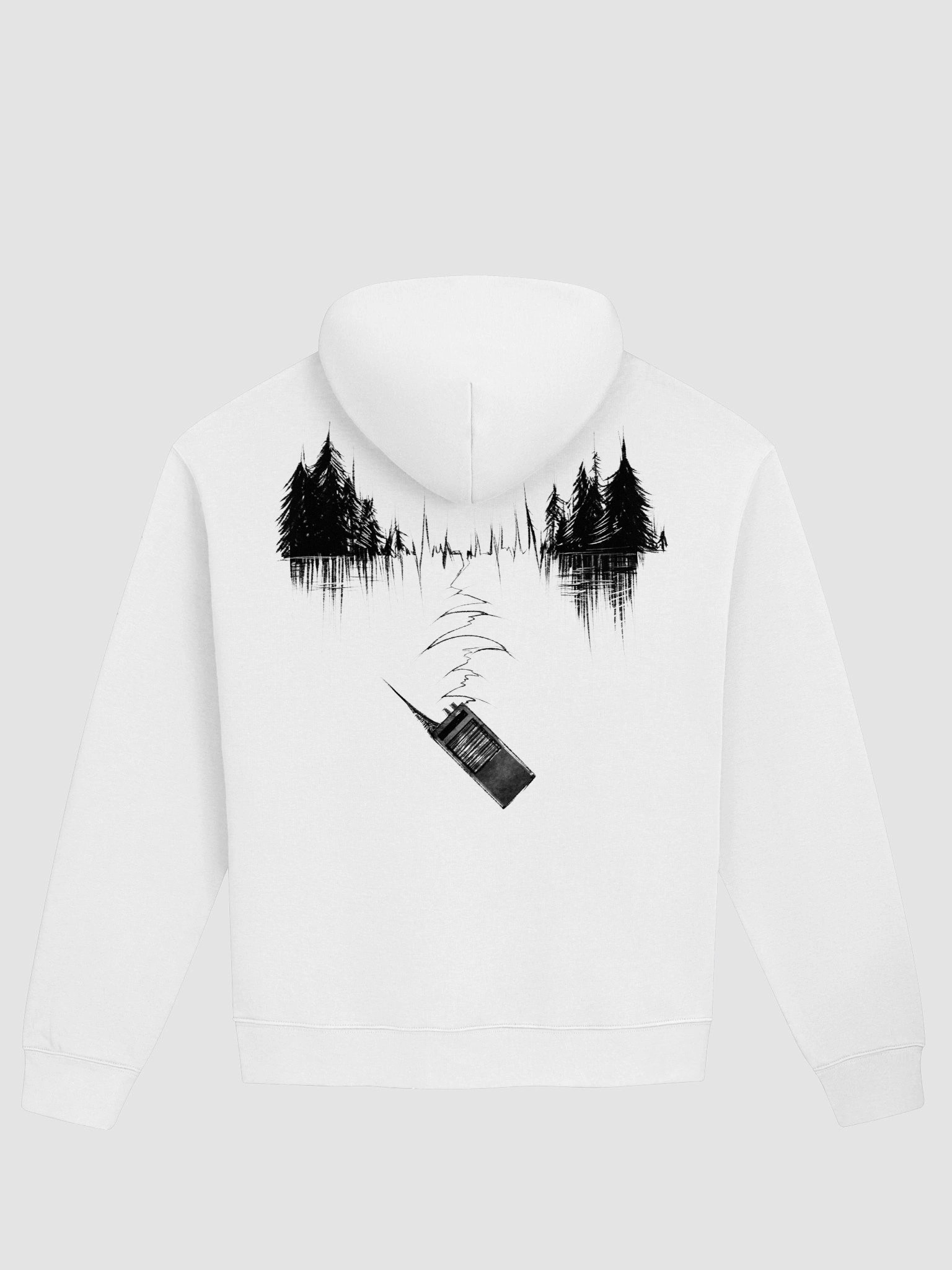 The Lost Signal Hoodie (White) product image (1)