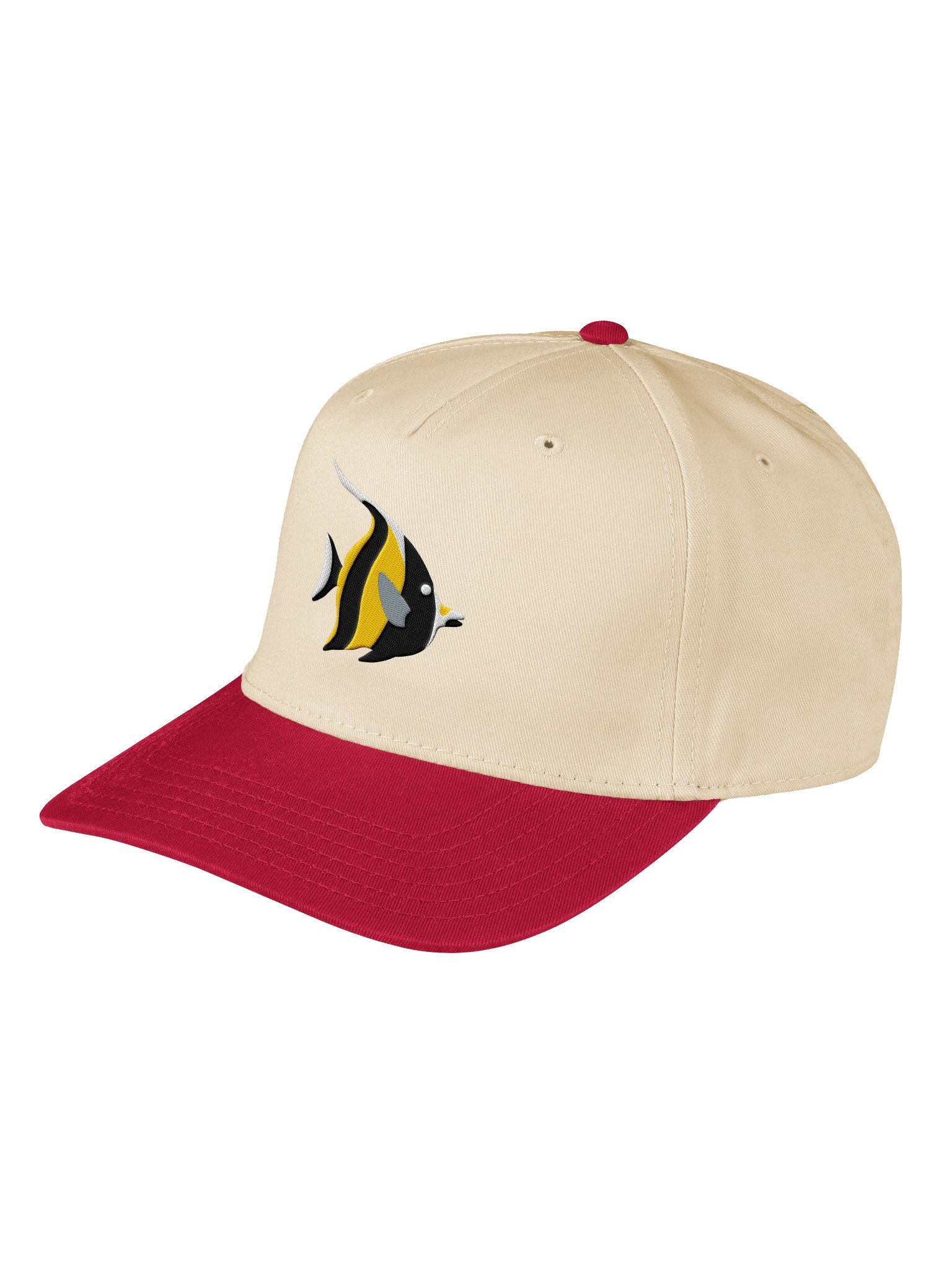 Moorish Idol Mid-Profile Baseball Cap (Embroidered) for Reef and Marine Aquarium Lovers product image (5)