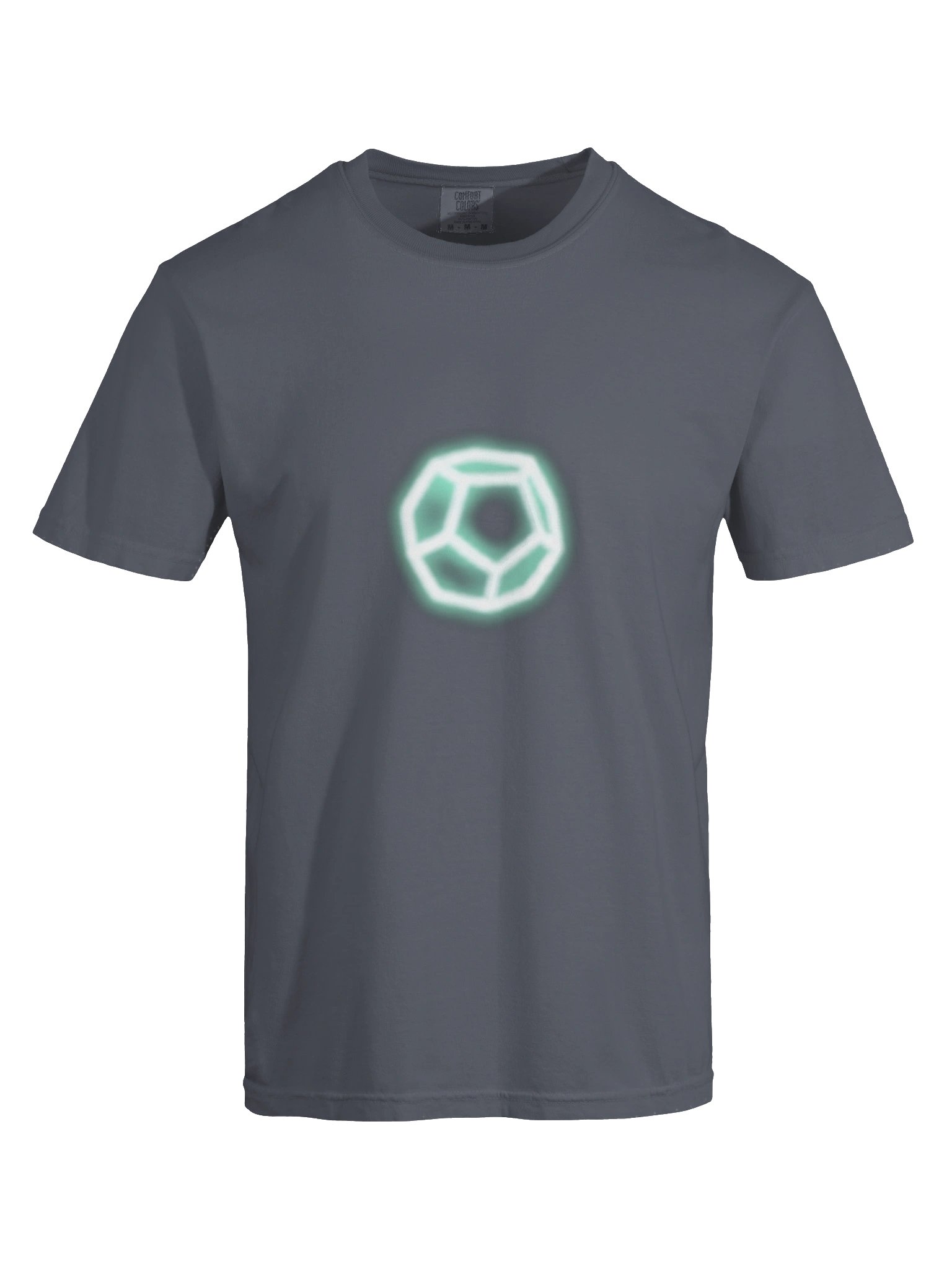 neon dodecahedron tee product image (41)