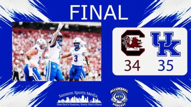 Huge W for @UKFootball today!  Coach Stein is the first UK football coach to win his first two SEC road games!  Also the largest comeback in school history!  The play calling to go for the win in overtime is something that more coaches should do. Absolutely love that call. #kentucky #bbn #fyp #trending #collegefootball 