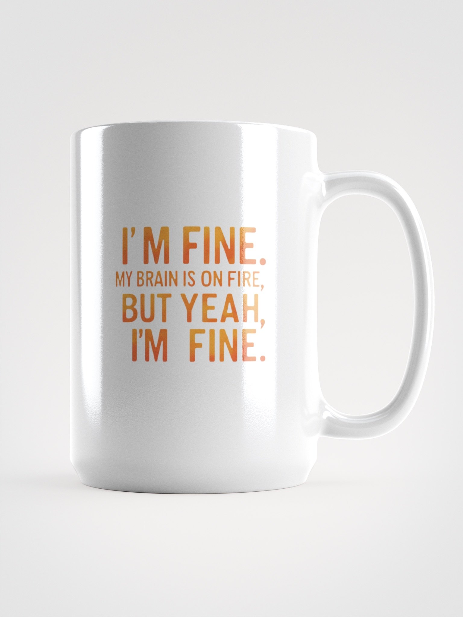 Fire Brain White Mug product image (2)
