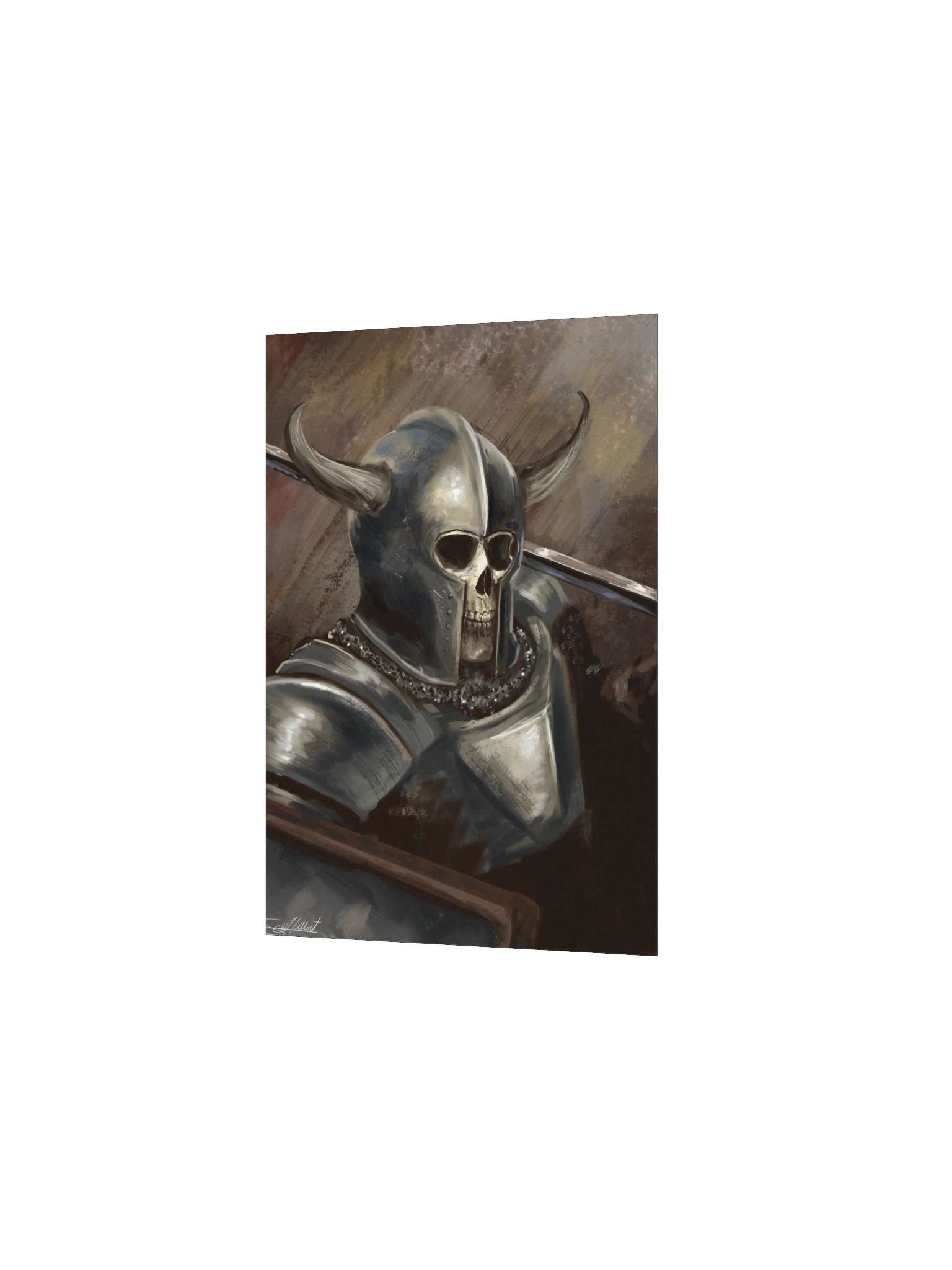 Undead Knight Print product image (5)