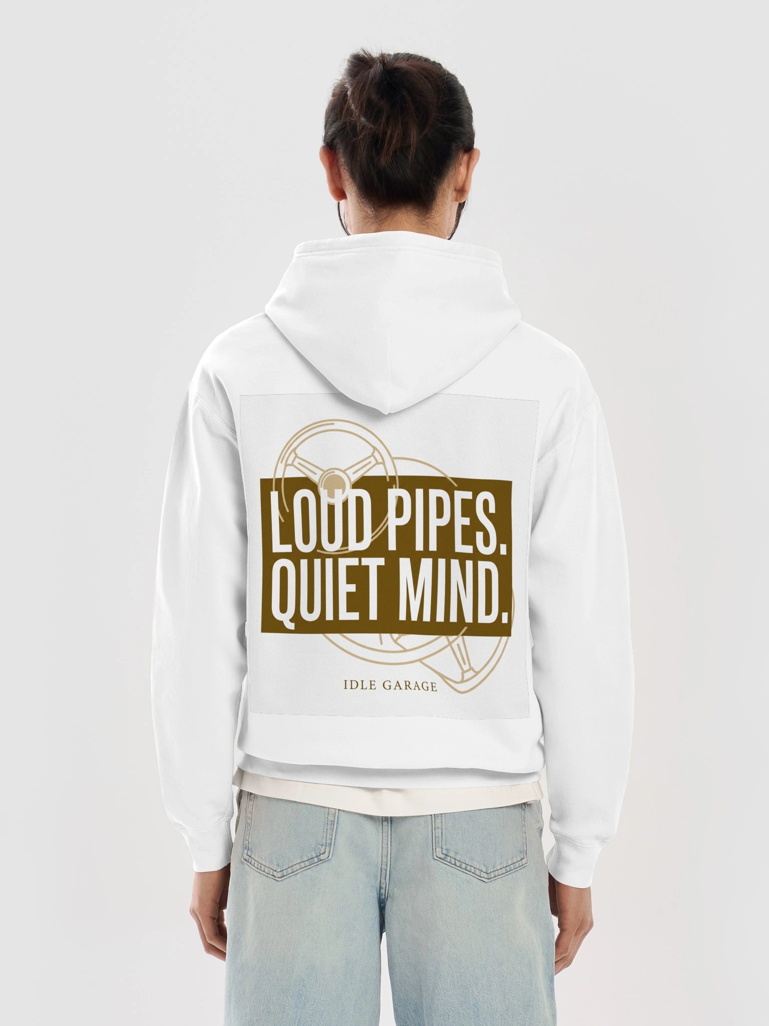 Idle Garage IG Monogram Hoodie product image (6)