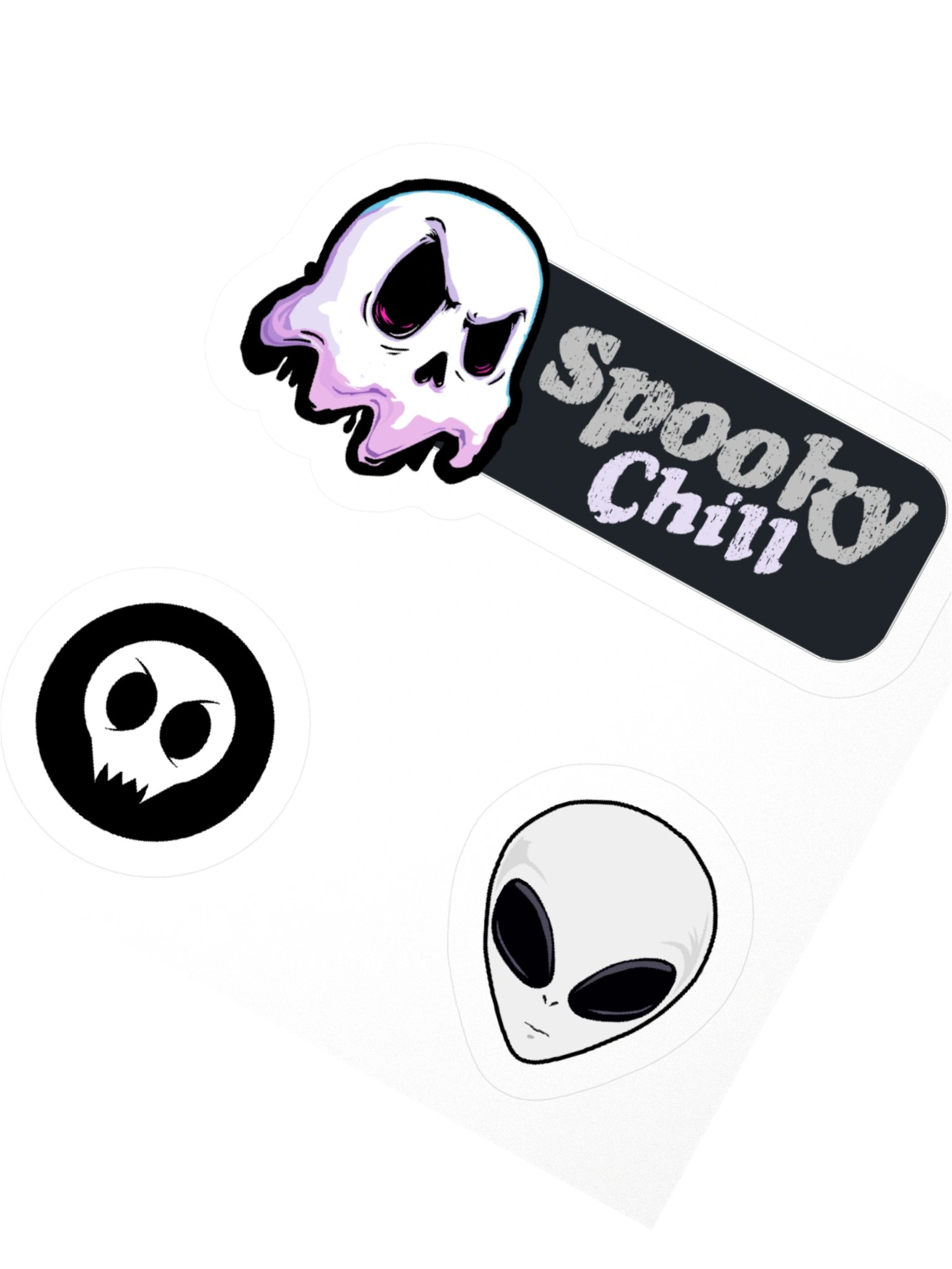 Spooky Chill Sticker Pack product image (4)