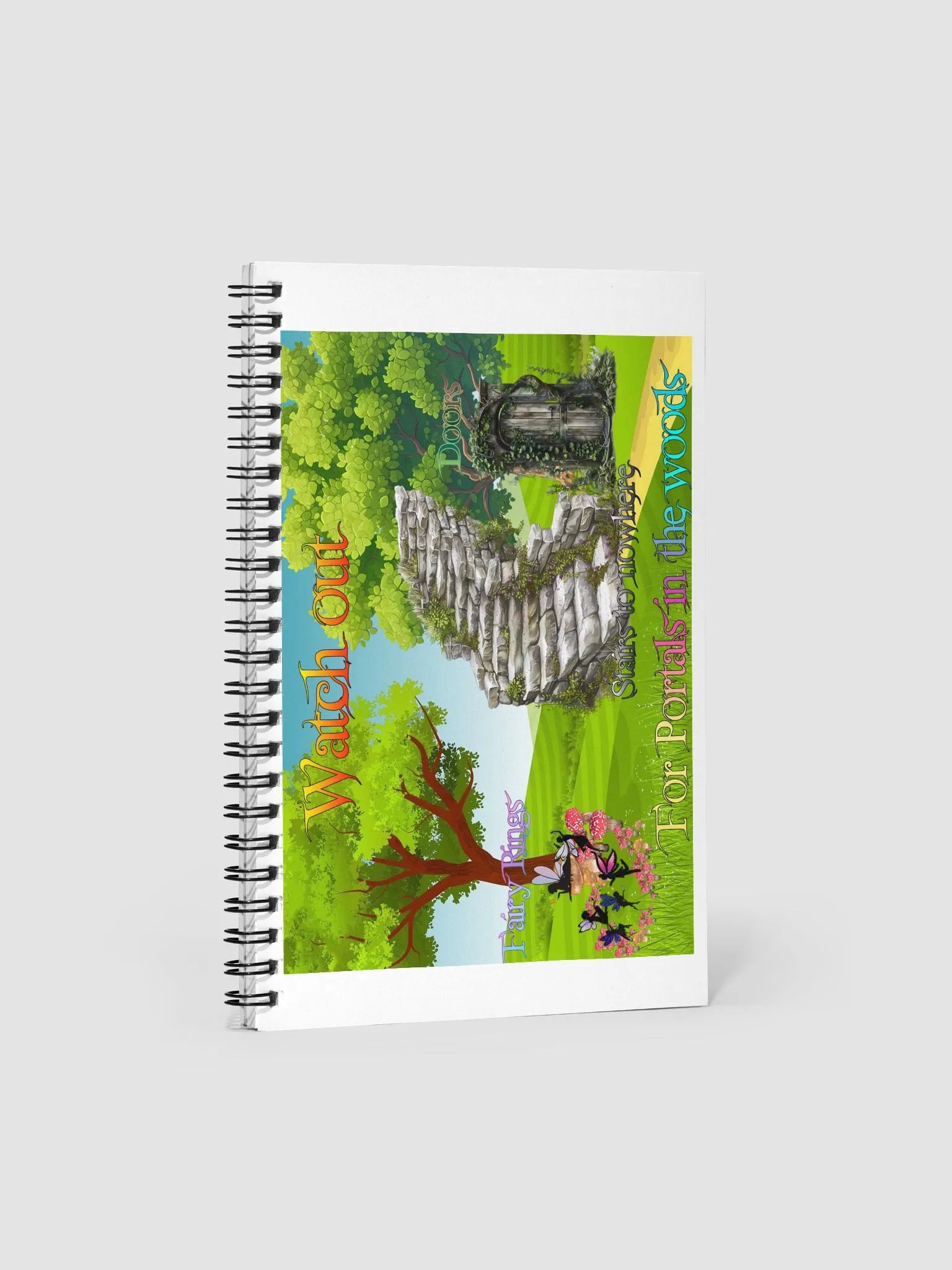 Moonlight Dance Spiral Notebook product image (1)