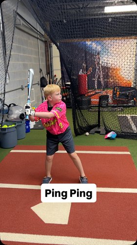 🔥Ping Ping make it sing!! 

#baseball #hitting #development