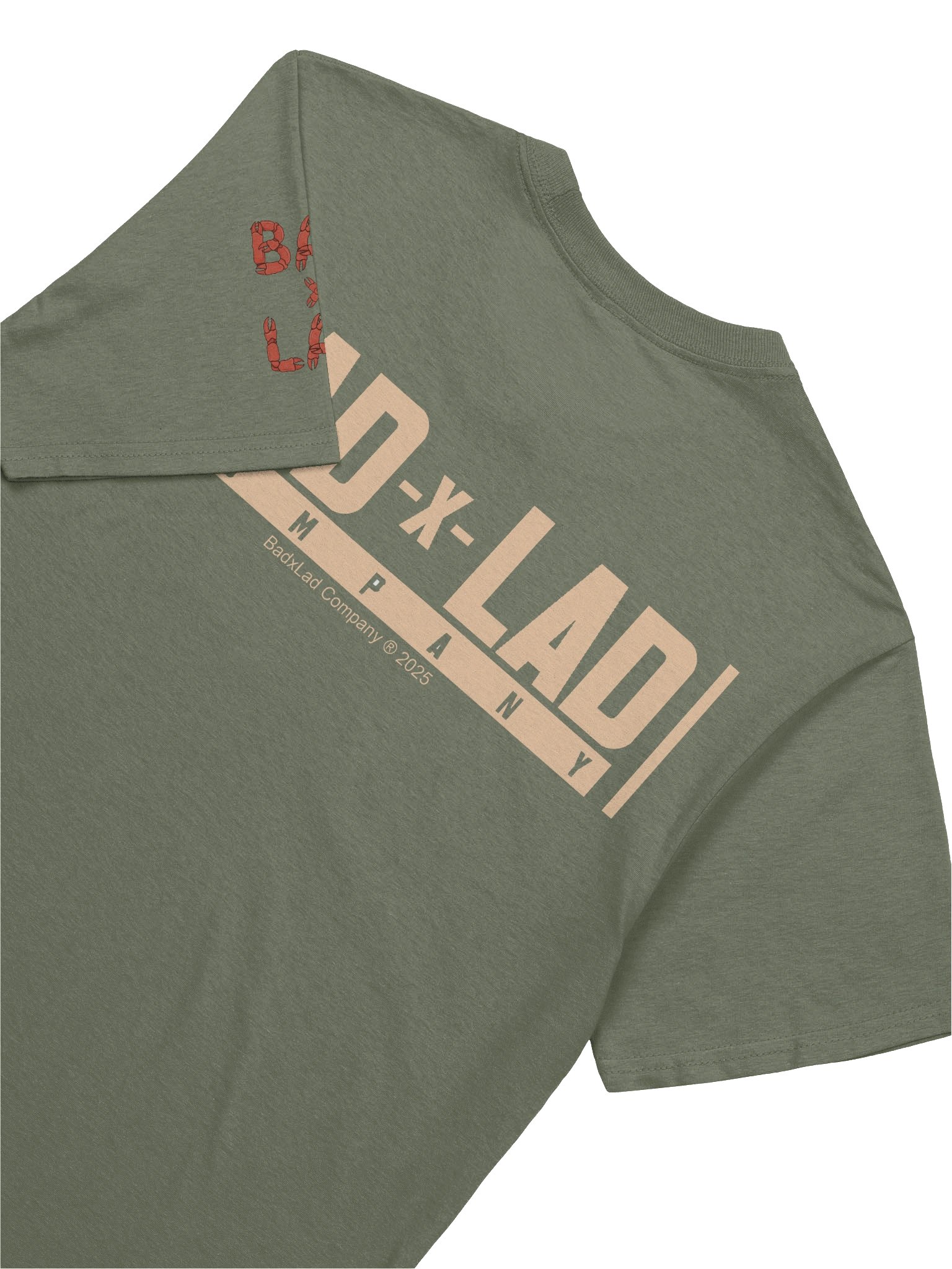 BadxLad - Crab Fights Back T-Shirt 100% Ring-spun cotton product image (8)